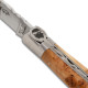 Couteau Laguiole Corse avec manche en loupe de cade - Image 1085