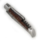 Laguiole Freemason’s Knife ebony and mimosa wood handle, damascus blade, corkscrew - Image 1111