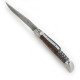 Laguiole Freemason’s Knife ebony and mimosa wood handle, damascus blade, corkscrew - Image 1113