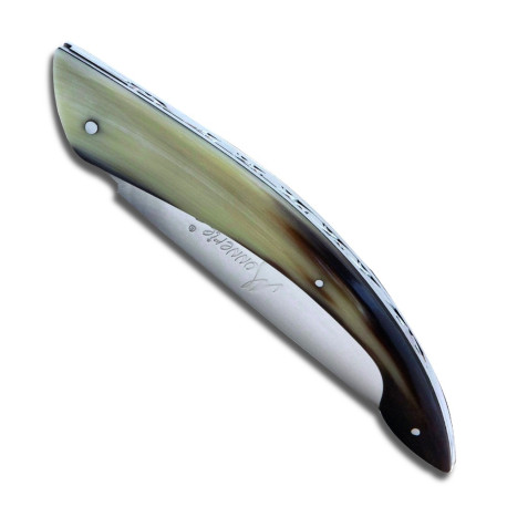 Monnerie knife tip of pale horn handle - Image 1133