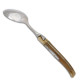 Set of 6 Laguiole soup spoons blonde horn handle - Image 1153