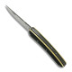 Thiers knife black and white paperstone handle - Image 1172