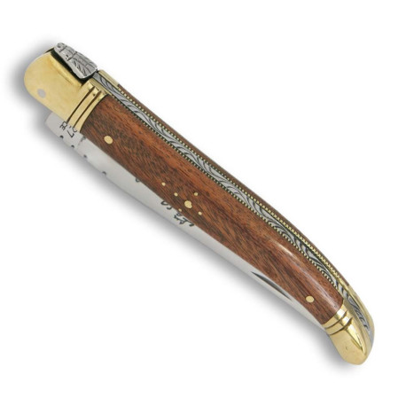 Couteau laguiole manche bois de palissandre dans un étui - Image 1238