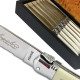 Laguiole steak knives ABS luxury white with micro-serrated-blade - Image 1289