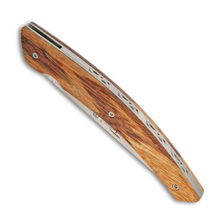 Couteau Thiers liner en bois de serpent - Image 1413