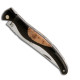 Laguiole Bird knife black wood and juniperus burl handle - Image 152
