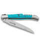 Laguiole knife with Turquoise handle, corkscrew - Image 1731