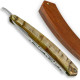 7/8 Actiforge Razor with ram’s horn handle with mahogany box - Image 1753