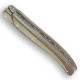 Laguiole knife with beige paperstone handle - Image 1883