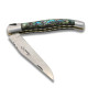 Laguiole knife Abalone handle with double plates - Image 1934