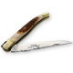 Couteau Laguiole manche en bois de cerf laiton - Image 1950