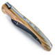 Laguiole bird knife with ebony and olive wood handle - Image 2011