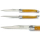 Set of 6 Laguiole steak knives ABS yellow - Image 2058