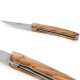 Liner Lock Thiers Olive wood handle - Image 2234