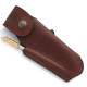 Laguiole bird knife olive and rosewood handle + leather sheath + sharpener - Image 2259