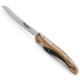 Laguiole bird steak knives with ebony and olive wood handle - Image 2358