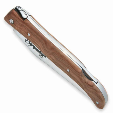 Couteau Laguiole à pompe en bois d'olivier - Image 2383