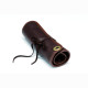 Black Baragnia leather roll with space for 7 razors - Image 424