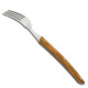 Set 6 Thiers forks - Olive wood handle - Image 487