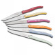 Coffret de 6 couteaux à steak Laguiole manche en plexiglas de couleurs nacrées assorties - Image 564
