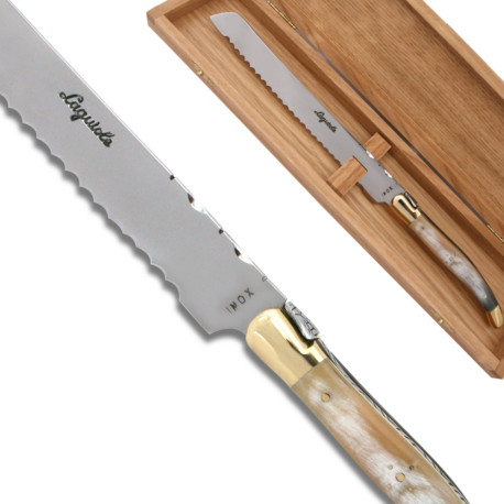 Couteau à pain Laguiole Corne Blonde - Image 762