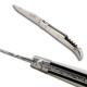 Laguiole knife with Ebony and Izmir handle, corkscrew - Image 940