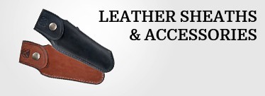 Leather sheaths and accessories